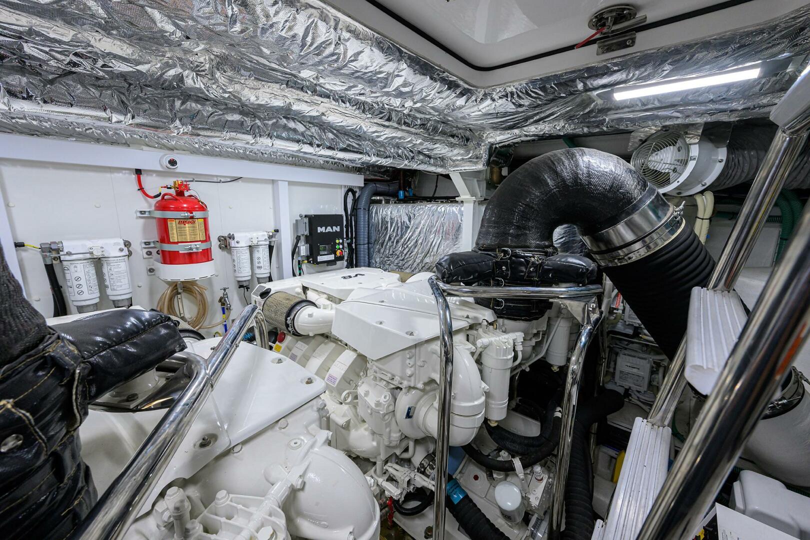 Slide: The Image of Princess S60 RockOn - Engine Room 2019 Princess S60 RockOn - 4118504