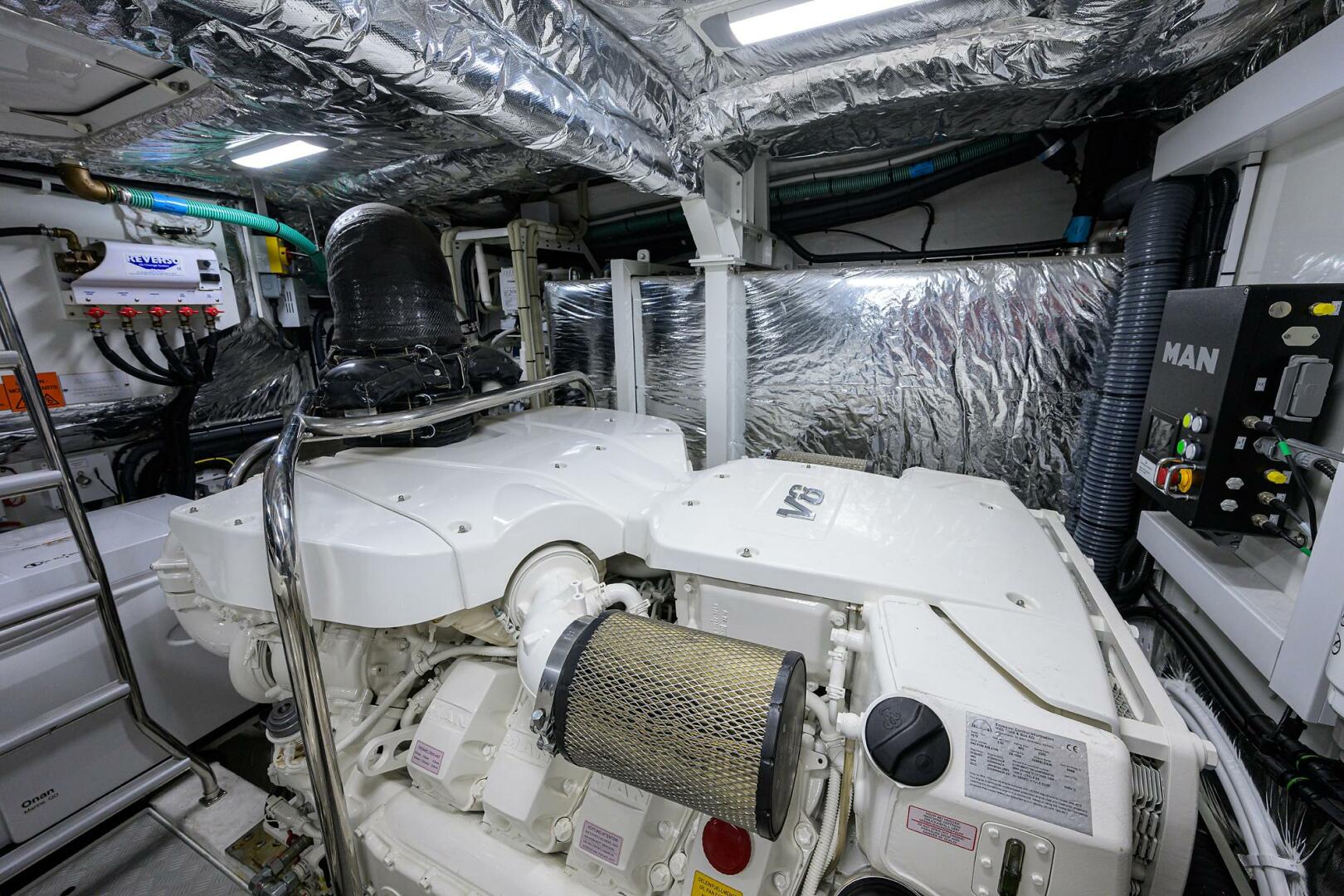 Slide: The Image of Princess S60 RockOn - Engine Room 2019 Princess S60 RockOn - 4118505