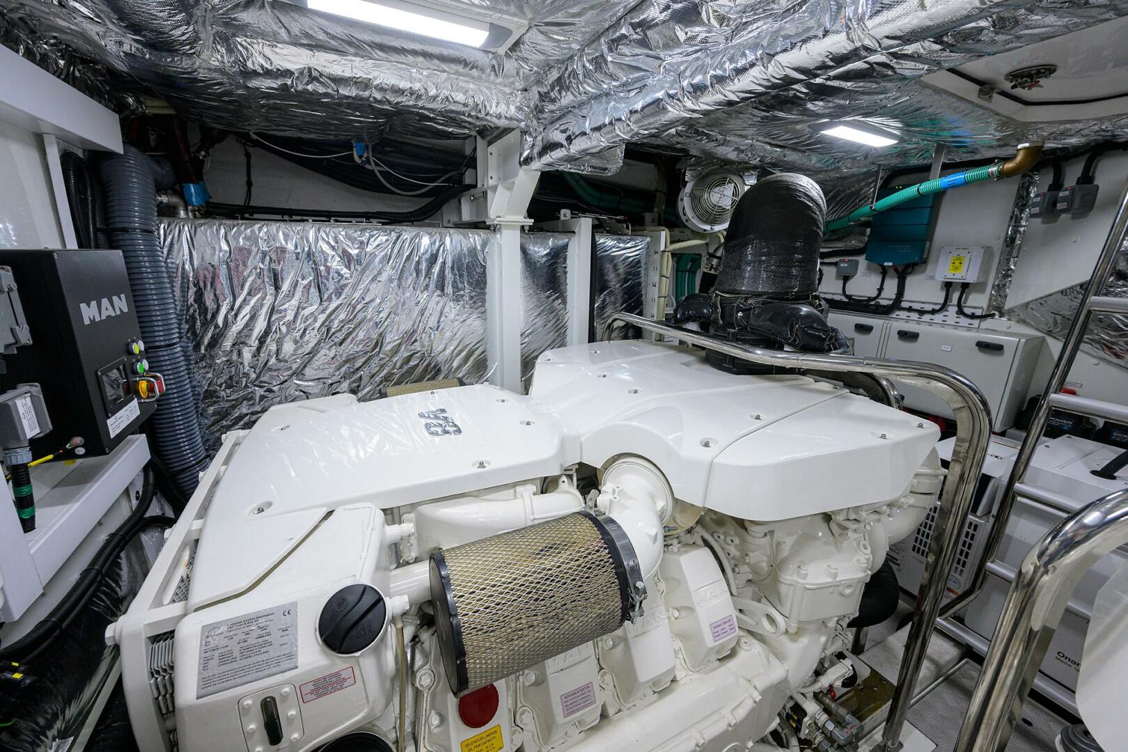 Slide: The Image of Princess S60 RockOn - Engine Room 2019 Princess S60 RockOn - 4118506