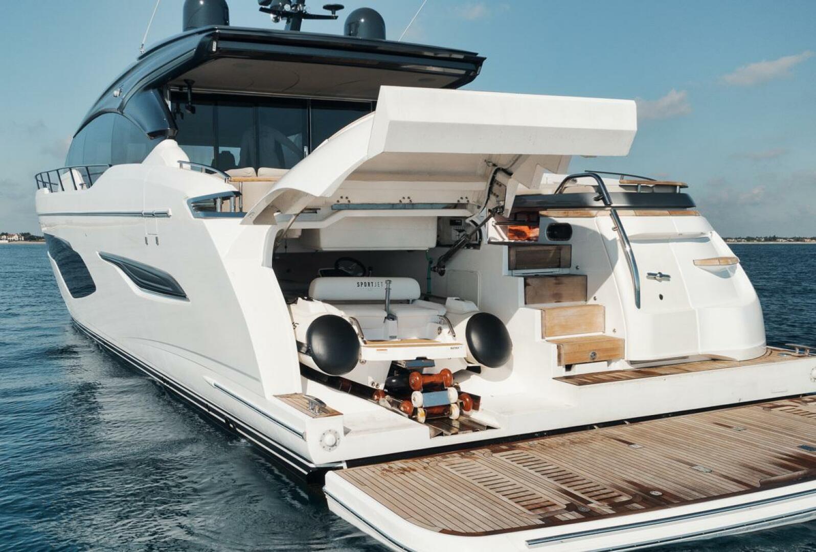 Slide: The Image of Princess V78 Hooked Her - Swim Platform 2020 Princess V78  - 3985625
