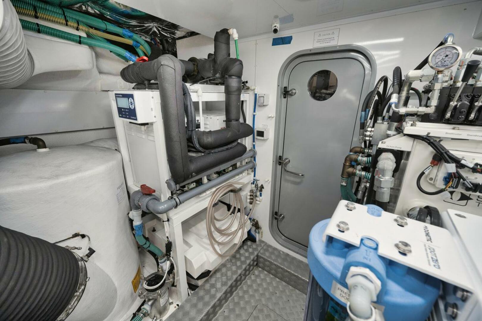 Slide: The Image of Princess V78 Hooked Her - Engine Room 2020 Princess V78  - 3985623