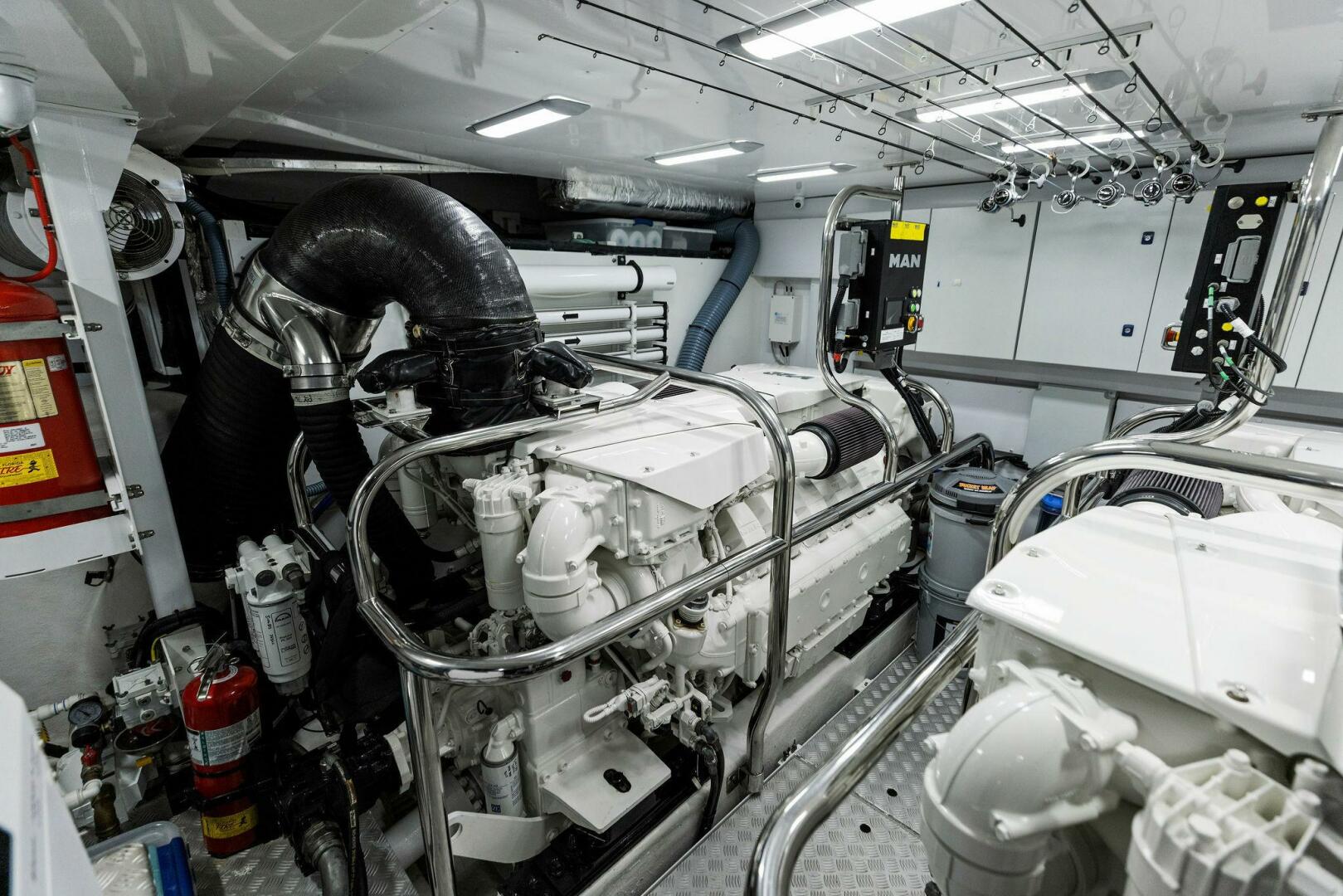 Slide: The Image of 2018 80 Princess Y75 - AMARULA SUN - Mechanical Room - 3991577