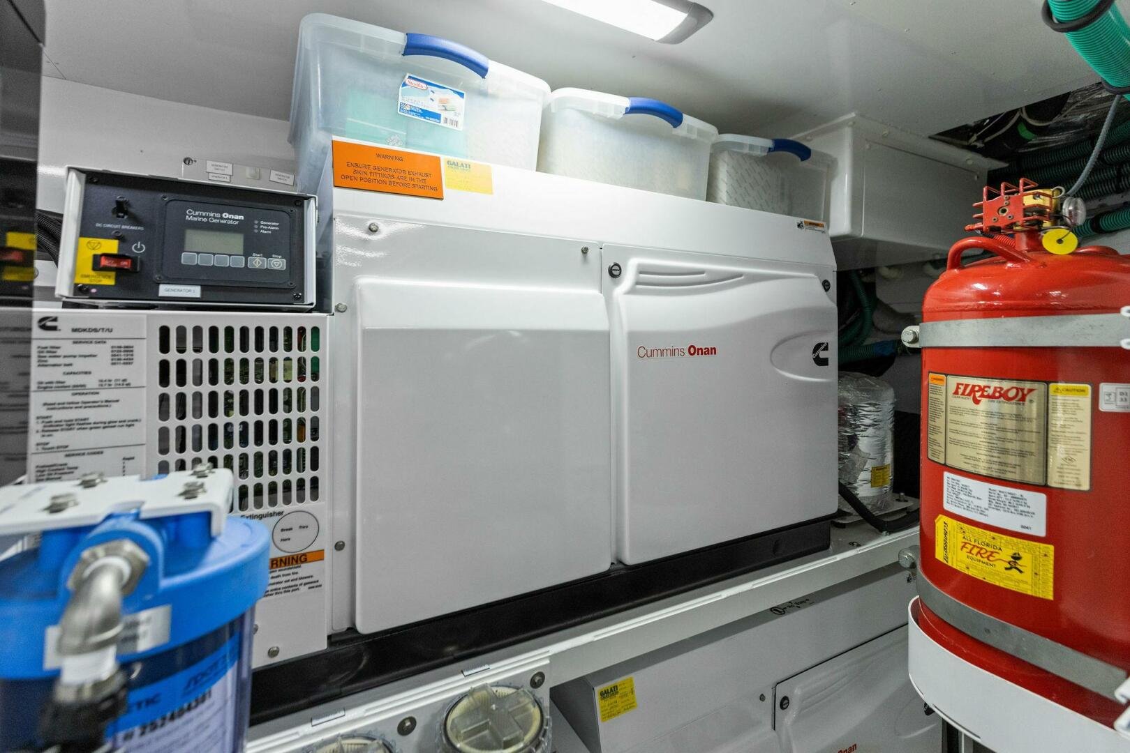 Slide: The Image of 2018 80 Princess Y75 - AMARULA SUN - Mechanical Room - 3991585