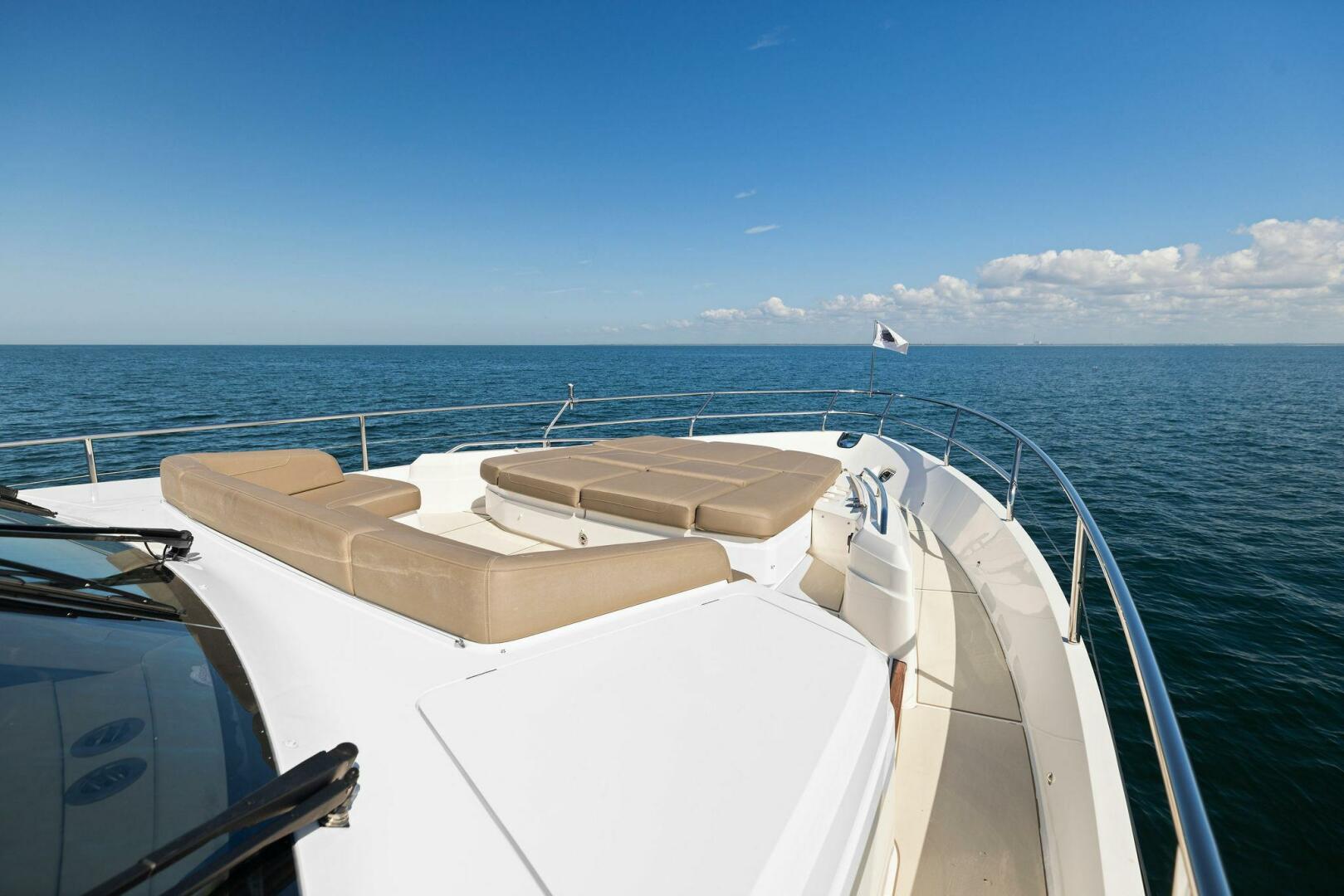 Slide: The Image of 2018 80 Princess Y75 - AMARULA SUN - Forward Deck - 3991479