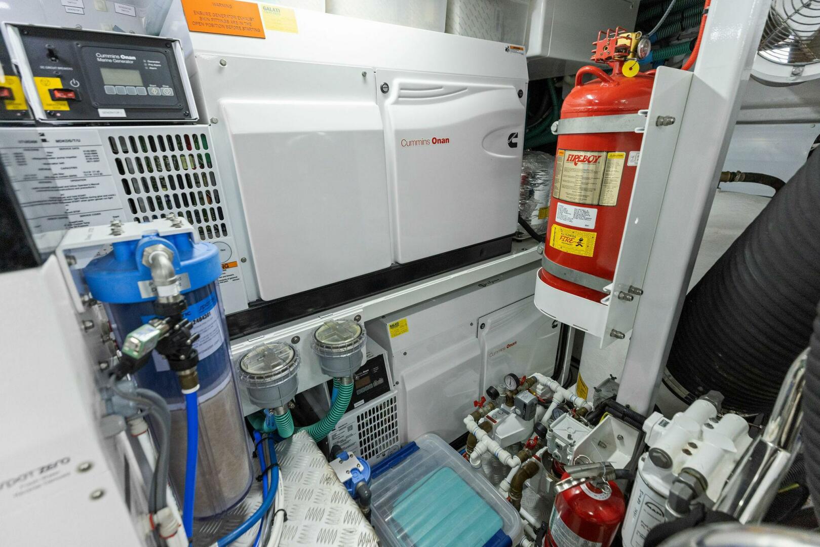 Slide: The Image of 2018 80 Princess Y75 - AMARULA SUN - Mechanical Room - 3991587