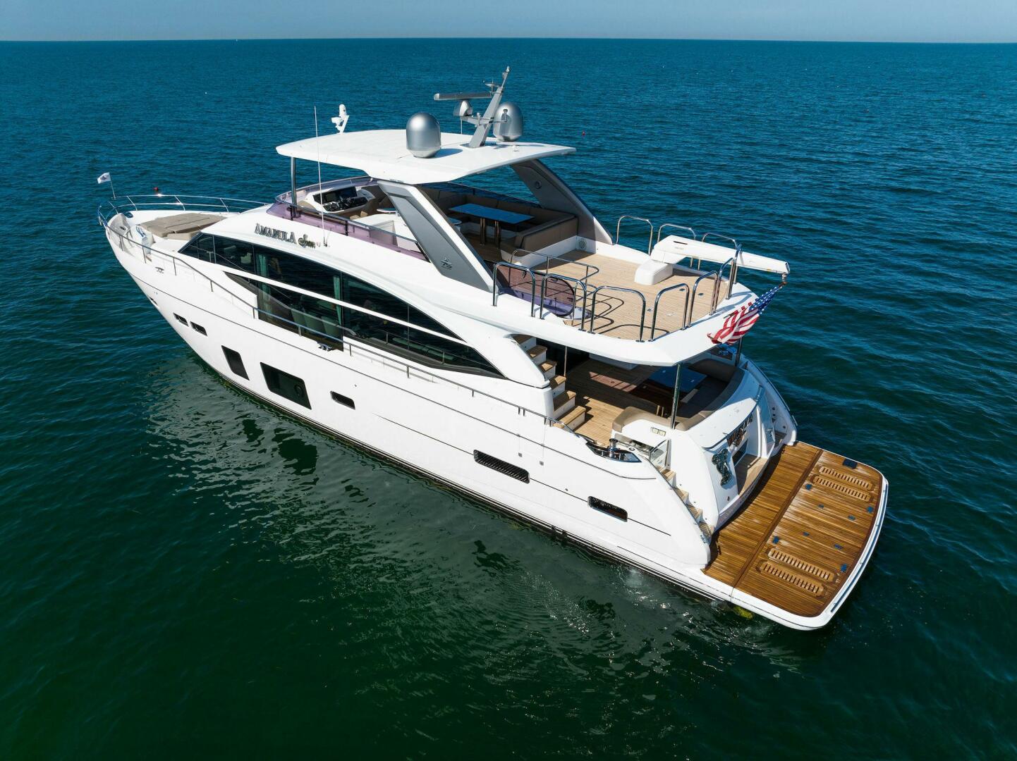 Slide: The Image of 2018 80 Princess Y75 - AMARULA SUN - Profile - 3991601