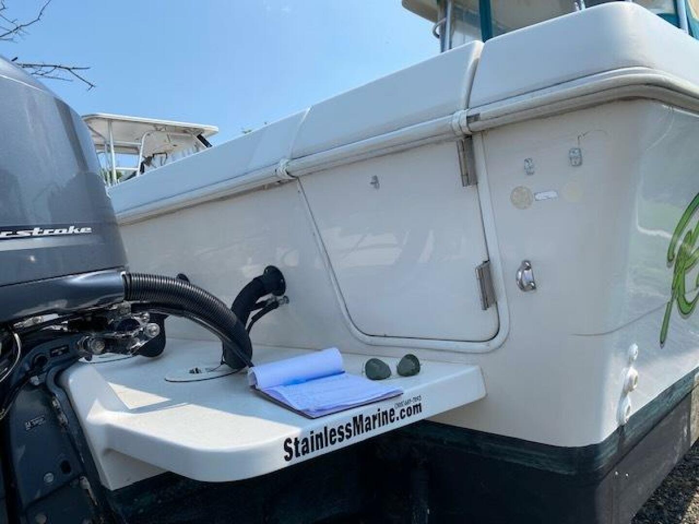 Slide: The Image of Transom Door & Alum Engine Mount - 4571492