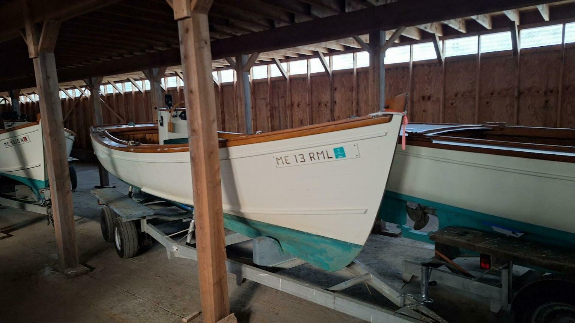 Slide: The Image of Pulsifer Hampton Open Launch (Hull #7) 2000 - 5143252