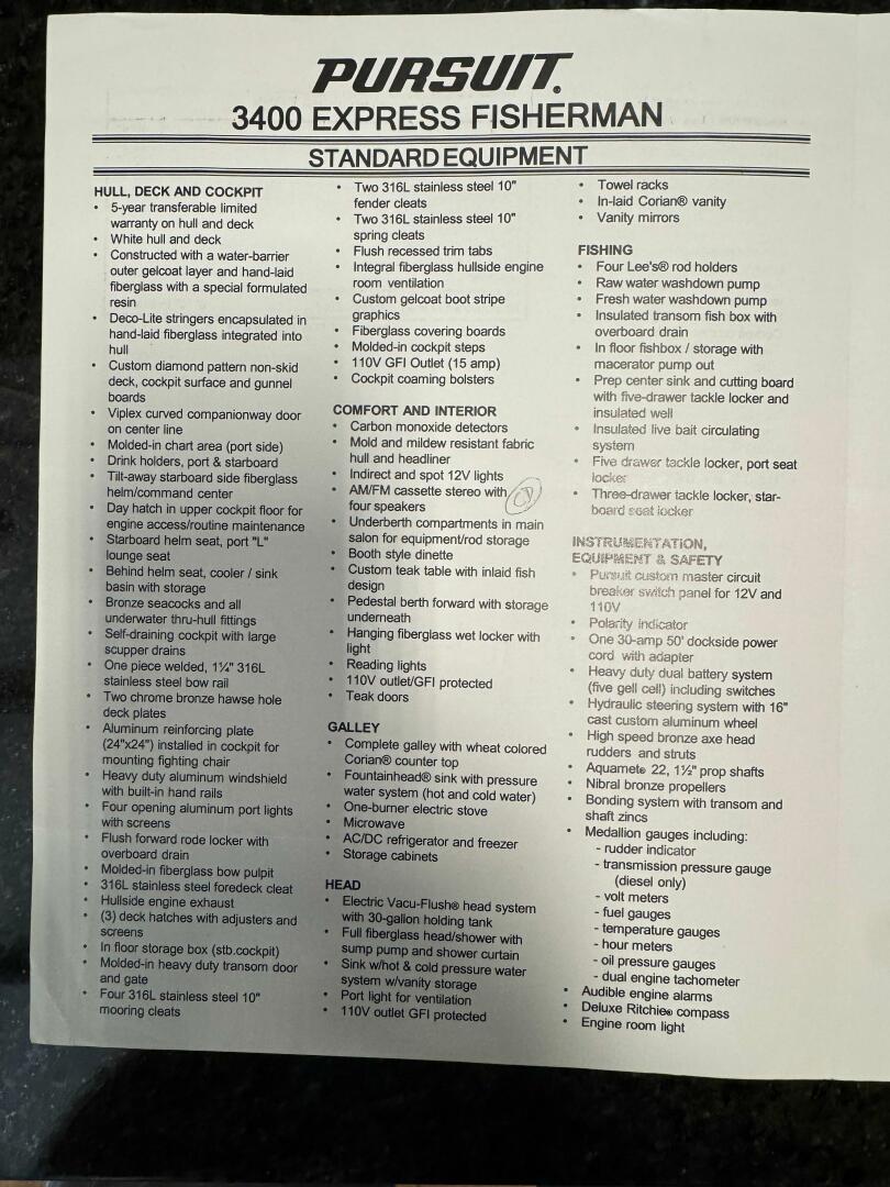 Slide: The Image of Pursuit 3400 Express 2003 - 5510925