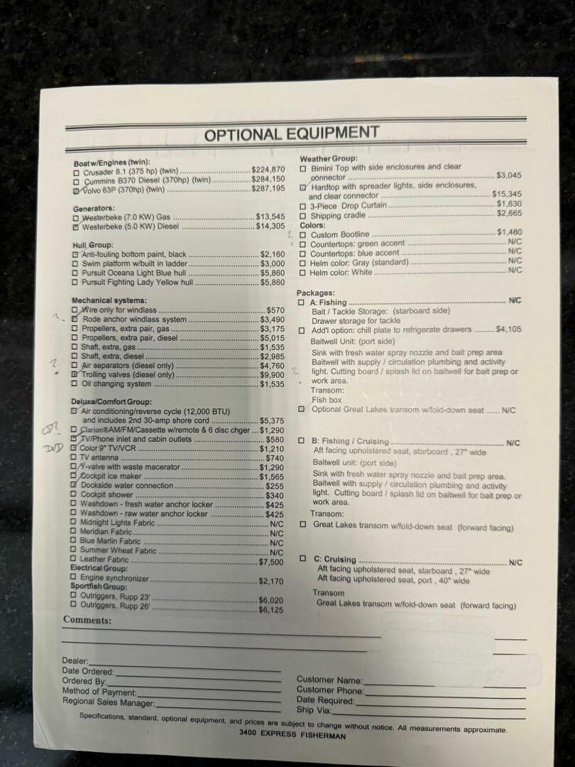 Slide: The Image of Pursuit 3400 Express 2003 - 5510927