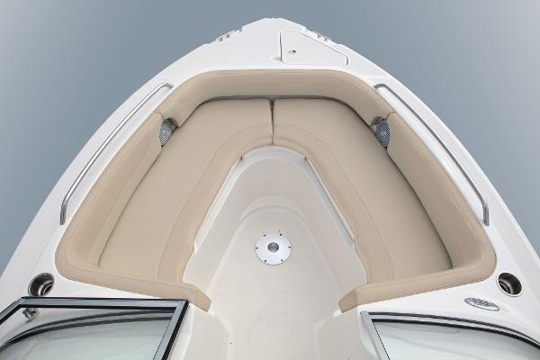 Slide: The Image of Manufacturer Provided Image: 2016 Pursuit DC 235 Dual Console boat bow seating area. - 24