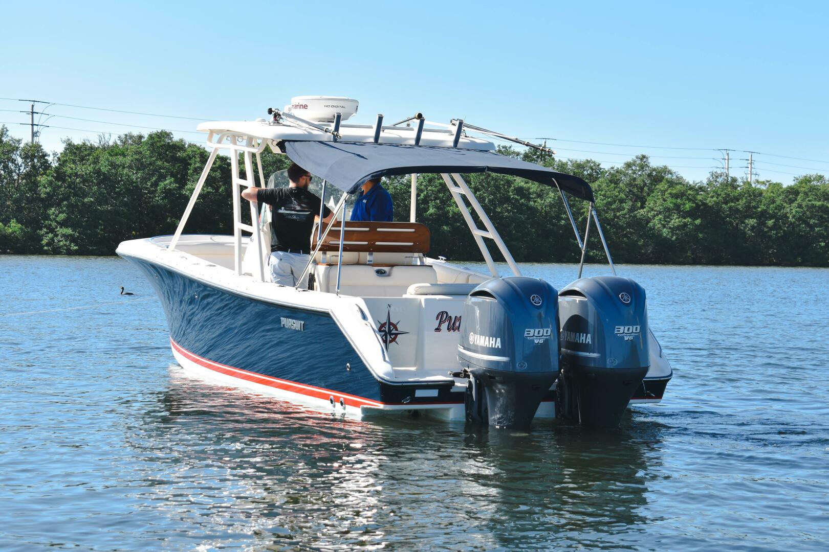 Slide: The Image of 2011 31 Pursuit S310 Center Console Engines - 3992711
