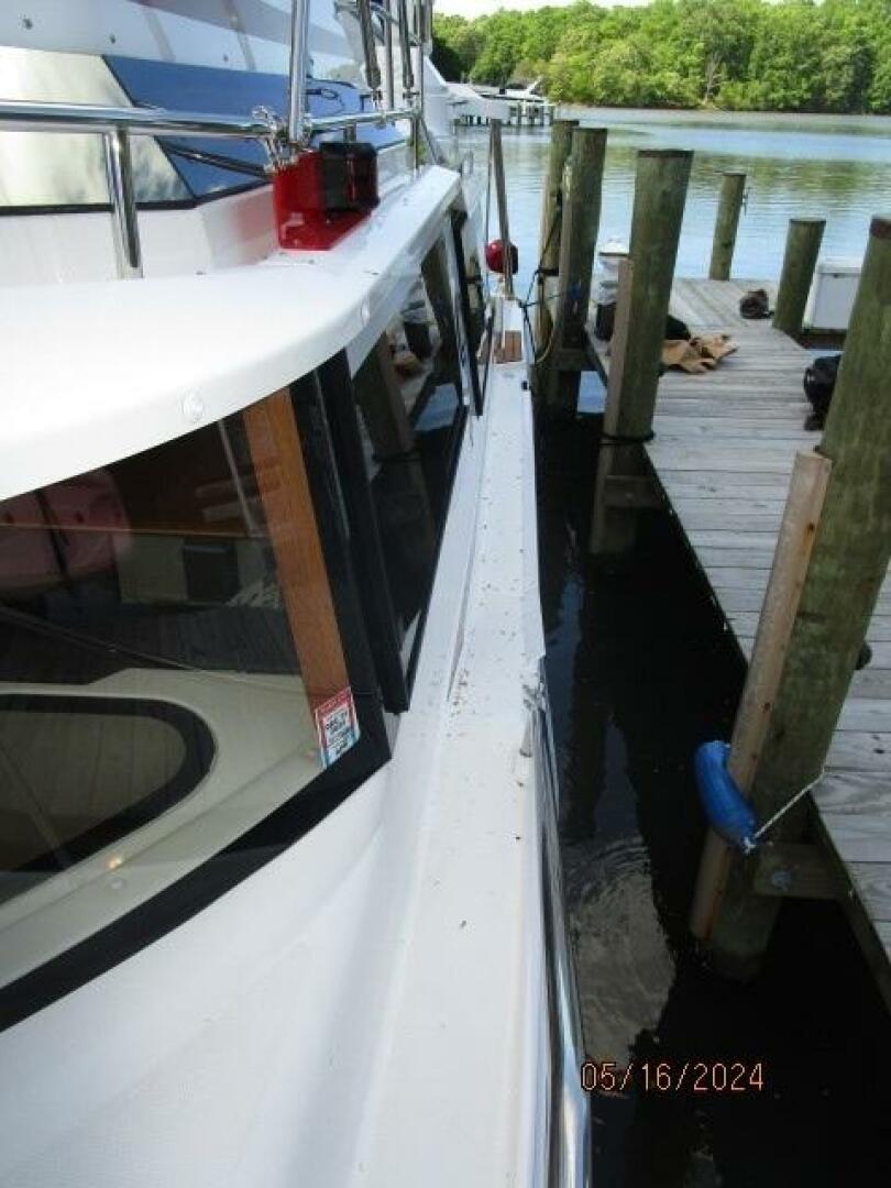 Slide: The Image of 43' Ranger Tugs port side deck1 - 4375205