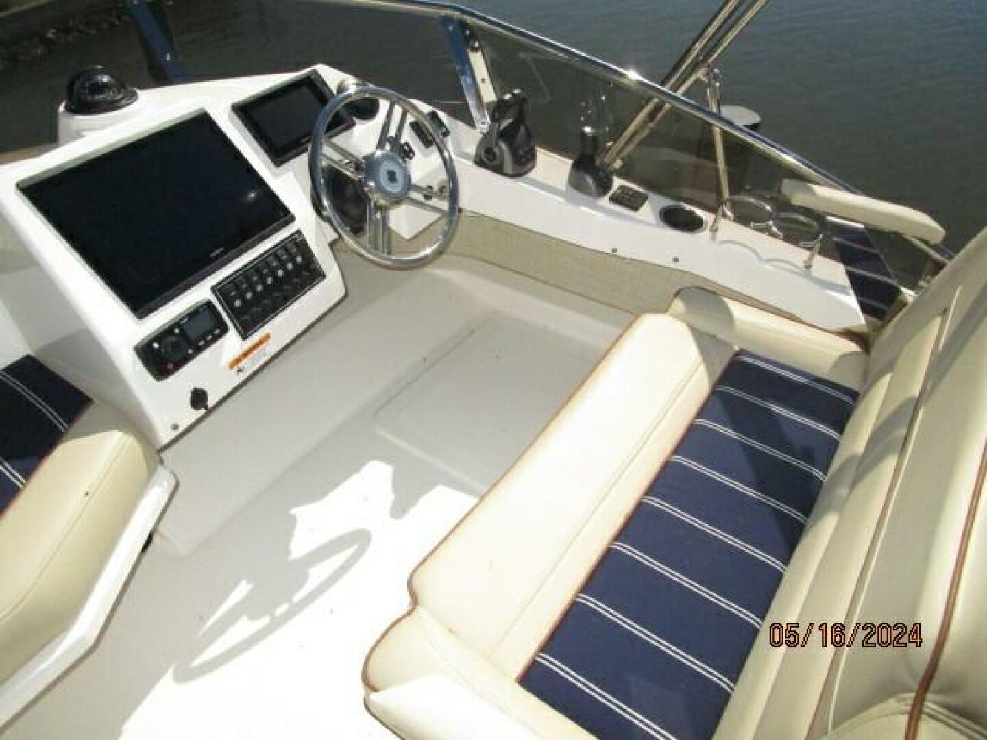 Slide: The Image of 43' Ranger Tugs flybridge helm1 - 4375154