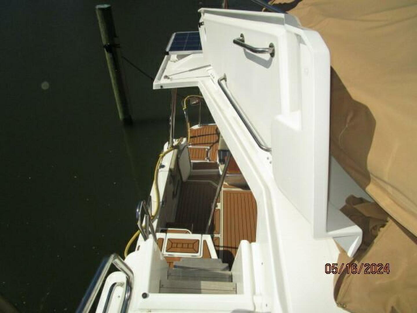 Slide: The Image of 43' Ranger Tugs flybridge-aftdeck stairs - 4375168