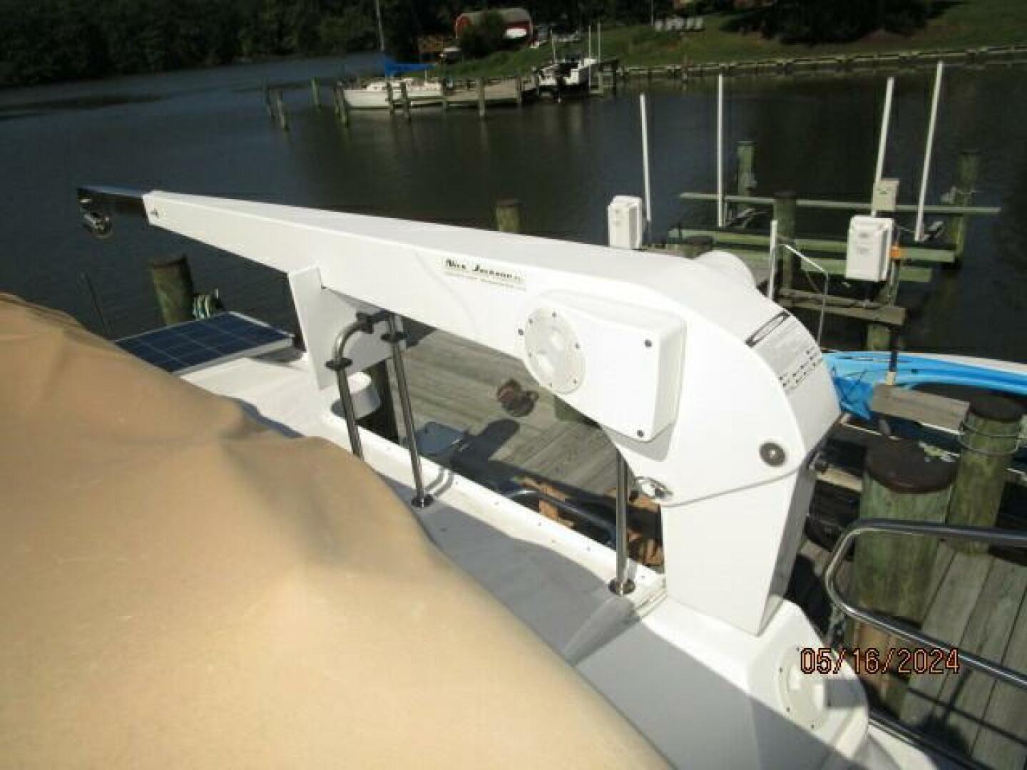 Slide: The Image of 43' Ranger Tugs tender davit - 4375229