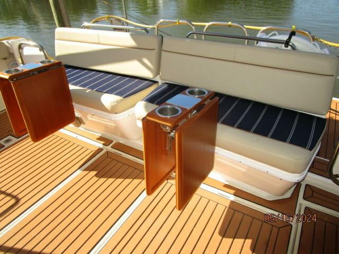 Slide: The Image of 43' Ranger Tugs aftdeck aft seating1 - 4375104