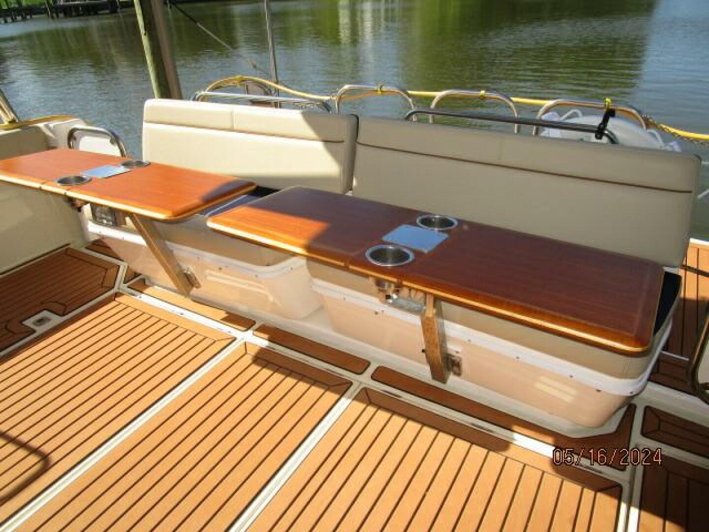 Slide: The Image of 43' Ranger Tugs aftdeck aft seating2 - 4375105