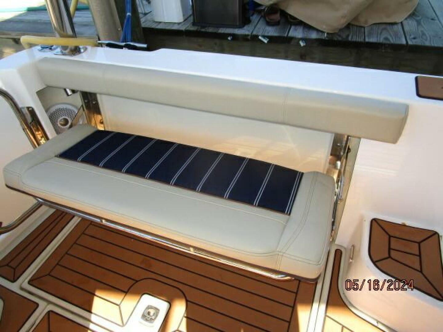 Slide: The Image of 43' Ranger Tugs aftdeck port seating - 4375118