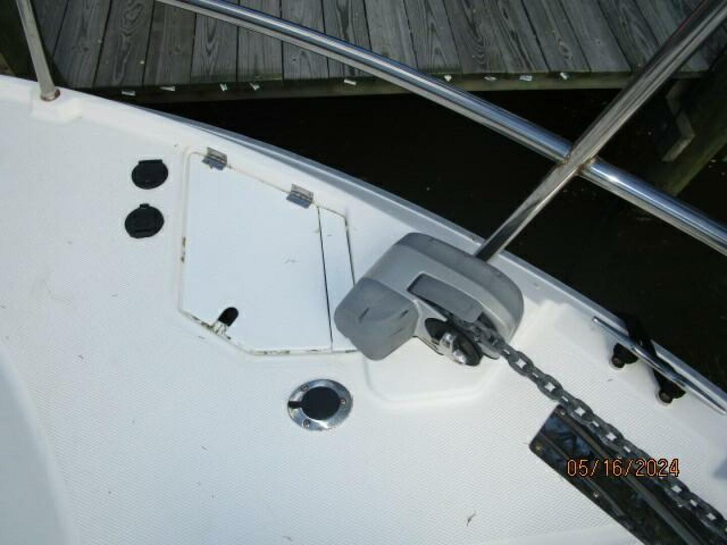 Slide: The Image of 43' Ranger Tugs port anchor windlass - 4375199