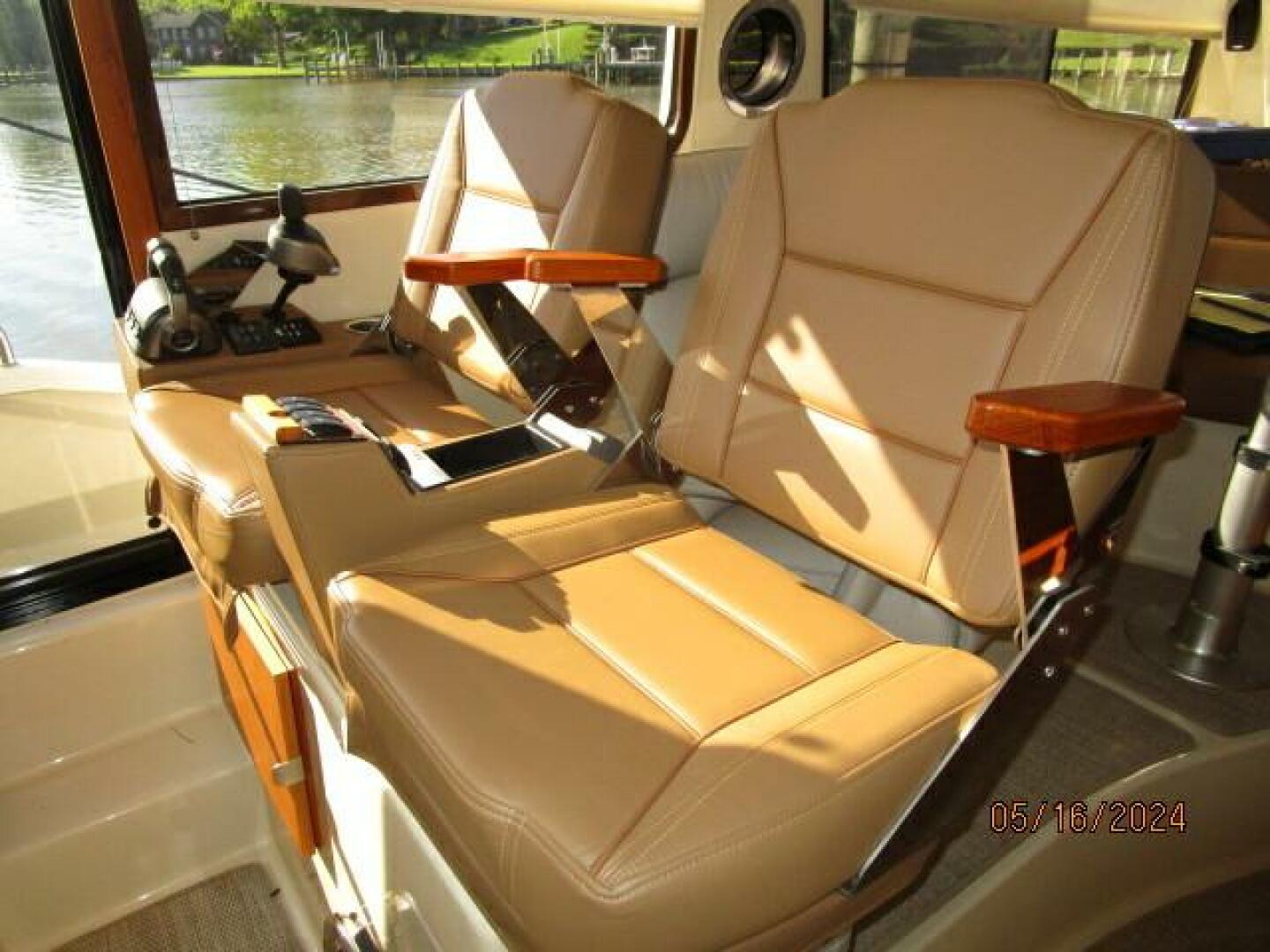 Slide: The Image of 43' Ranger Tugs lower helm seats - 4375186