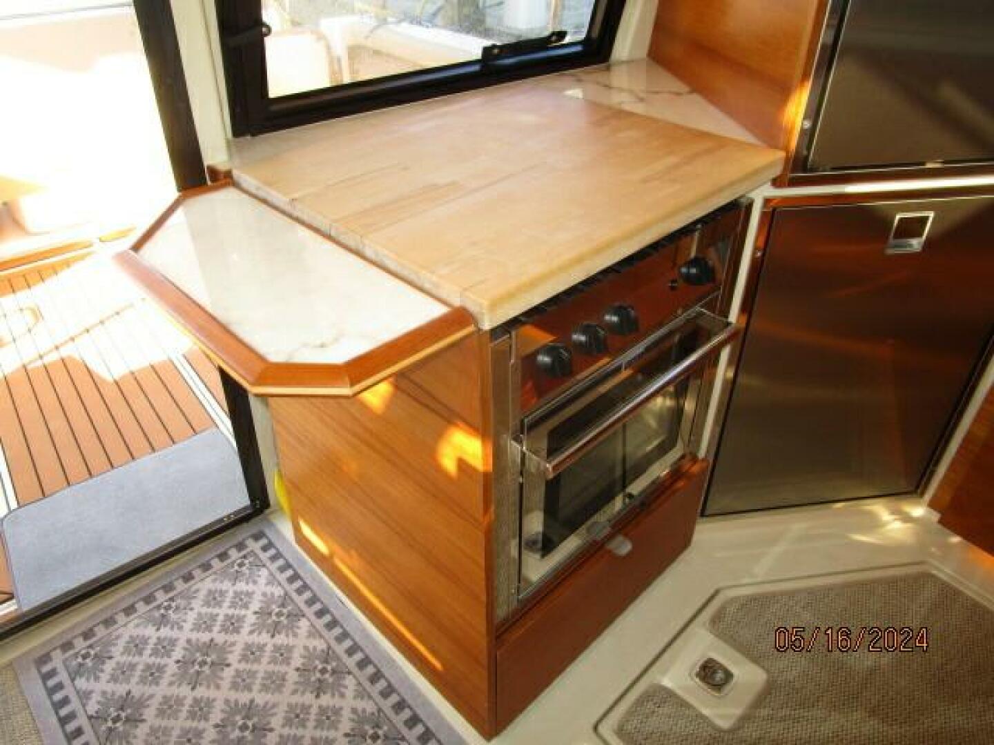 Slide: The Image of 43' Ranger Tugs galley counter extension - 4375175