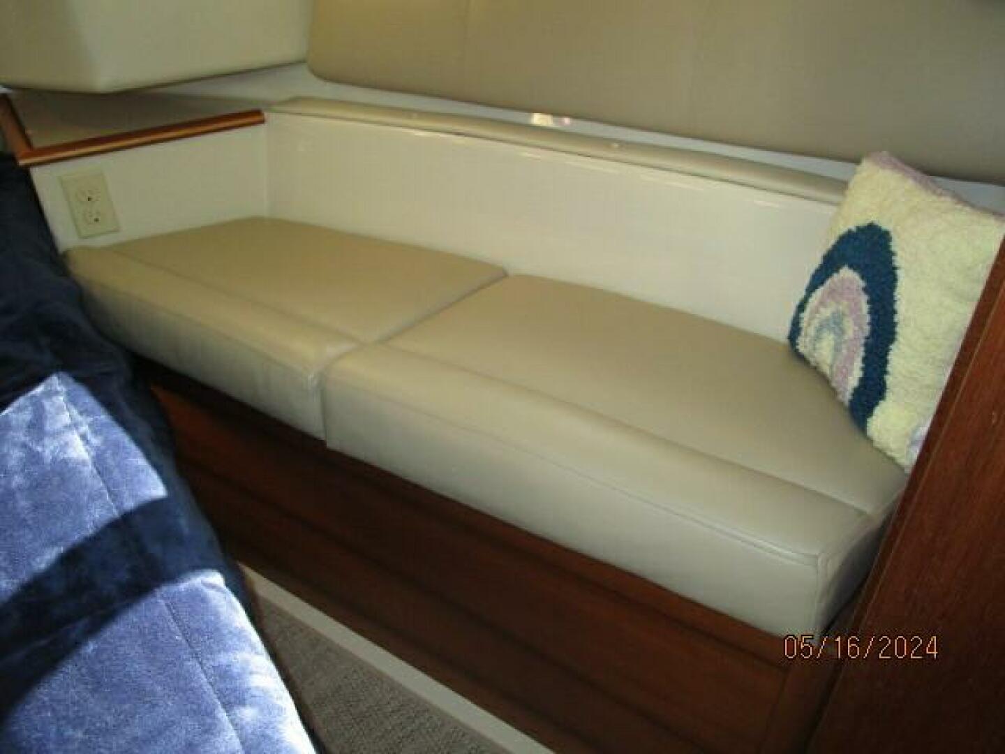 Slide: The Image of 43' Ranger Tugs master stateroom benchseat - 4375191