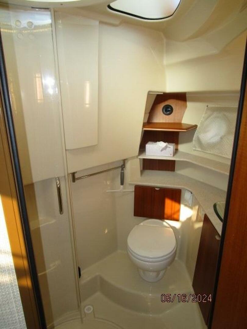 Slide: The Image of 43' Ranger Tugs master stateroom head - 4375193