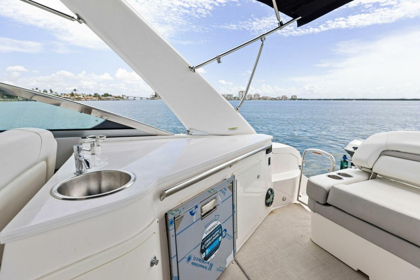 Slide: The Image of 2020 Regal 33 XO 'Snuffleupagus'-Cockpit Wet Bar - 5490238
