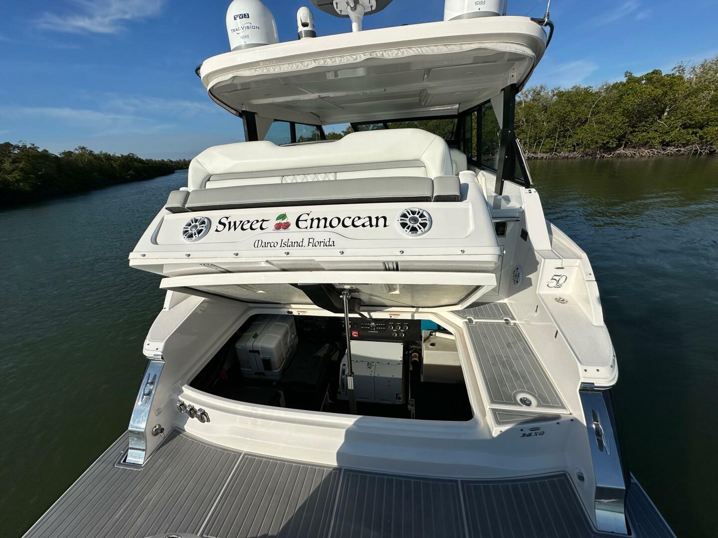 Slide: The Image of 2021 Regal 36XO- Cockpit Storage - 5281140