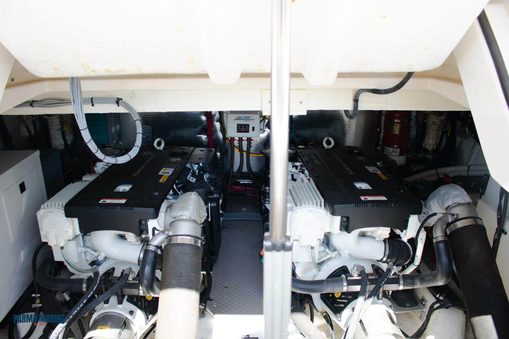 Slide: The Image of Volvo Penta IPS Diesel 2016 Regal 42 Sport Coupe Engine Bay Volvo Penta IPS Diesels - 5131648