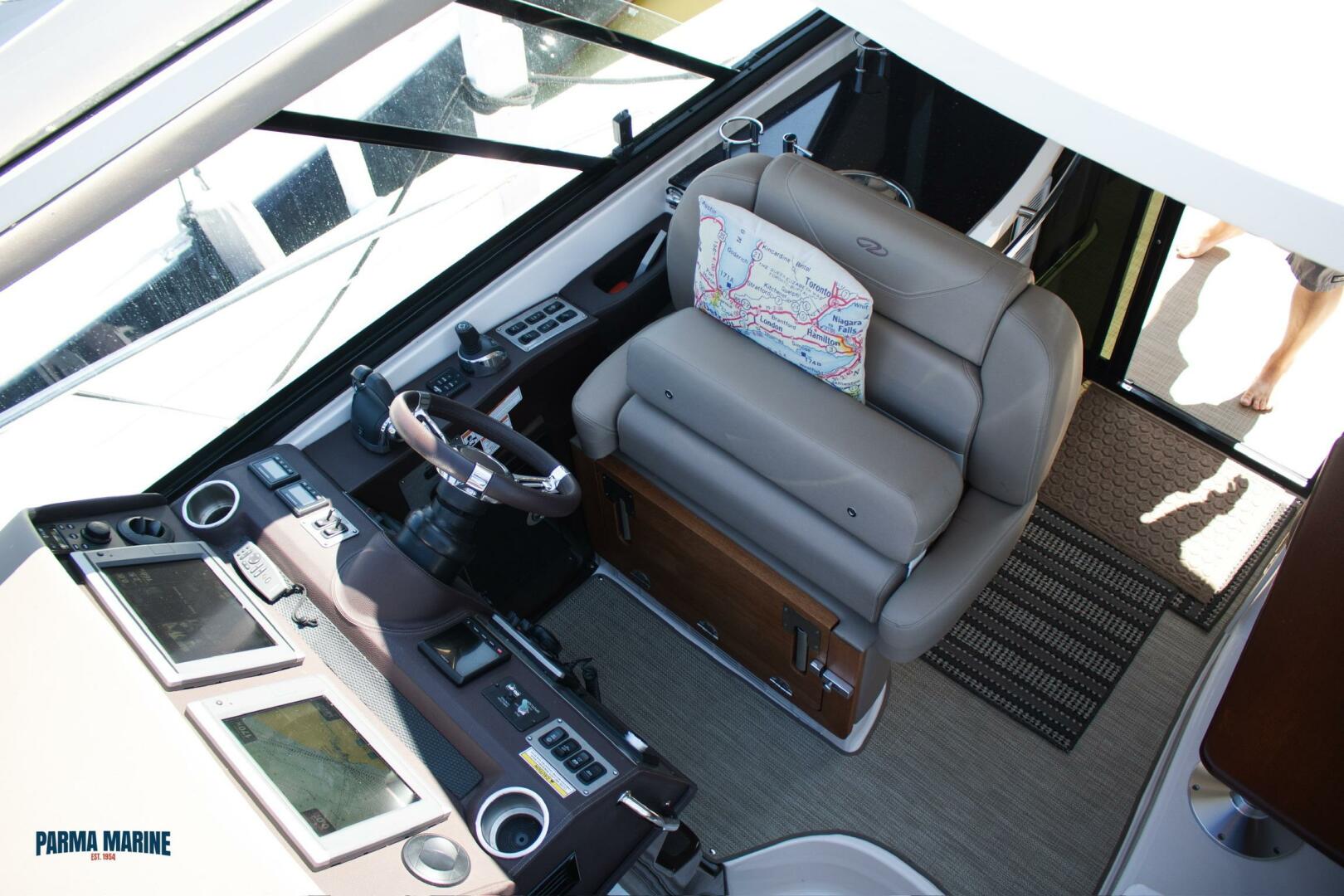 Slide: The Image of Arial of Helm 2016 Regal 42 Sport Coupe Helm View - 5131638