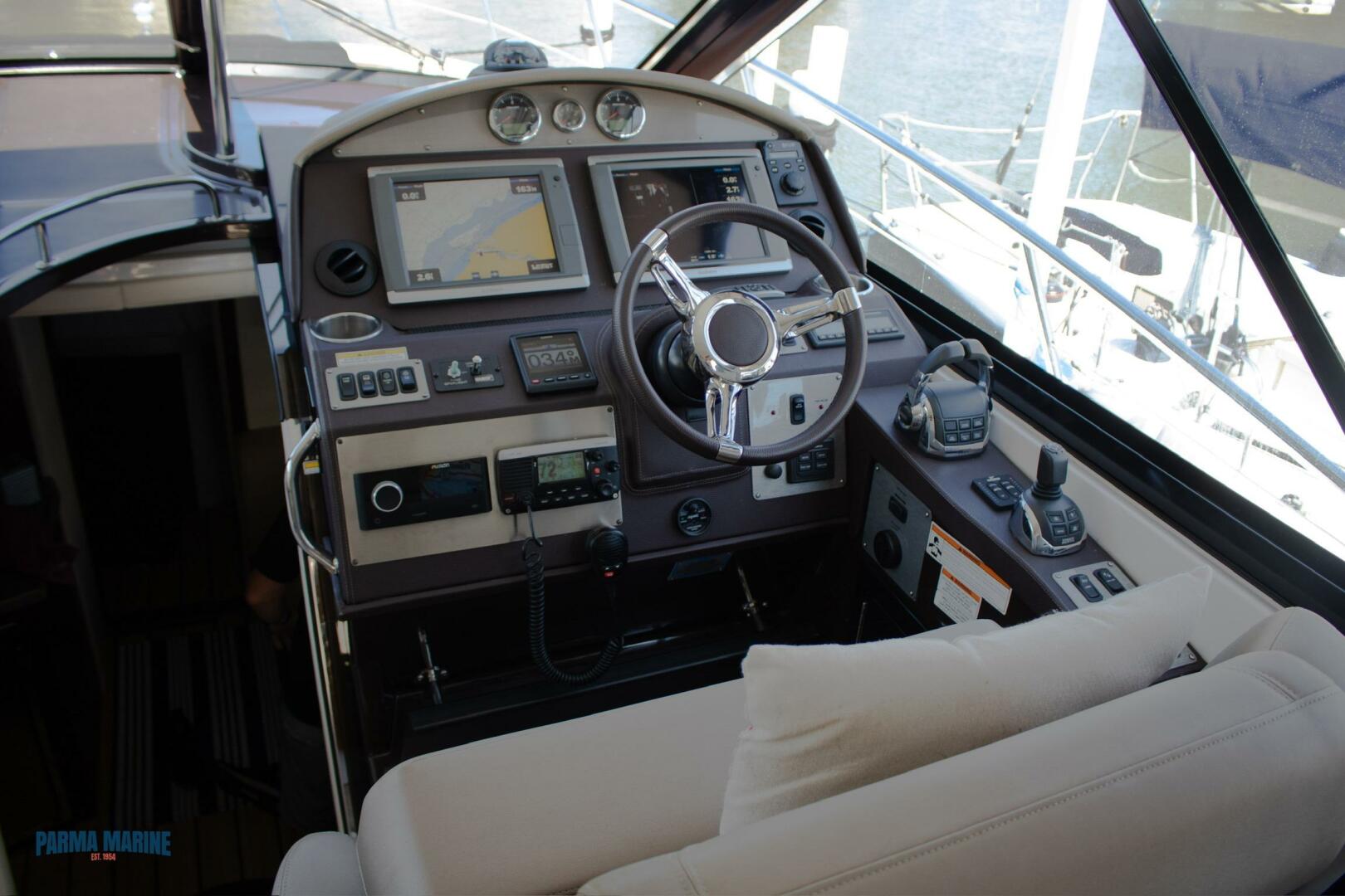 Slide: The Image of Helm 2016 Regal 42 Sport Coupe Helm View - 5131640