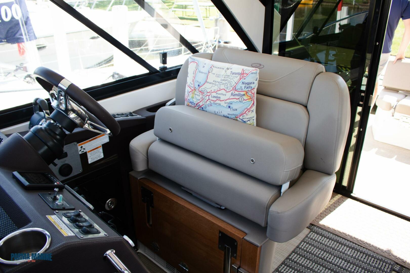 Slide: The Image of Captain Chair 2016 Regal 42 Sport Coupe Captain and VIP Chair - 5131641