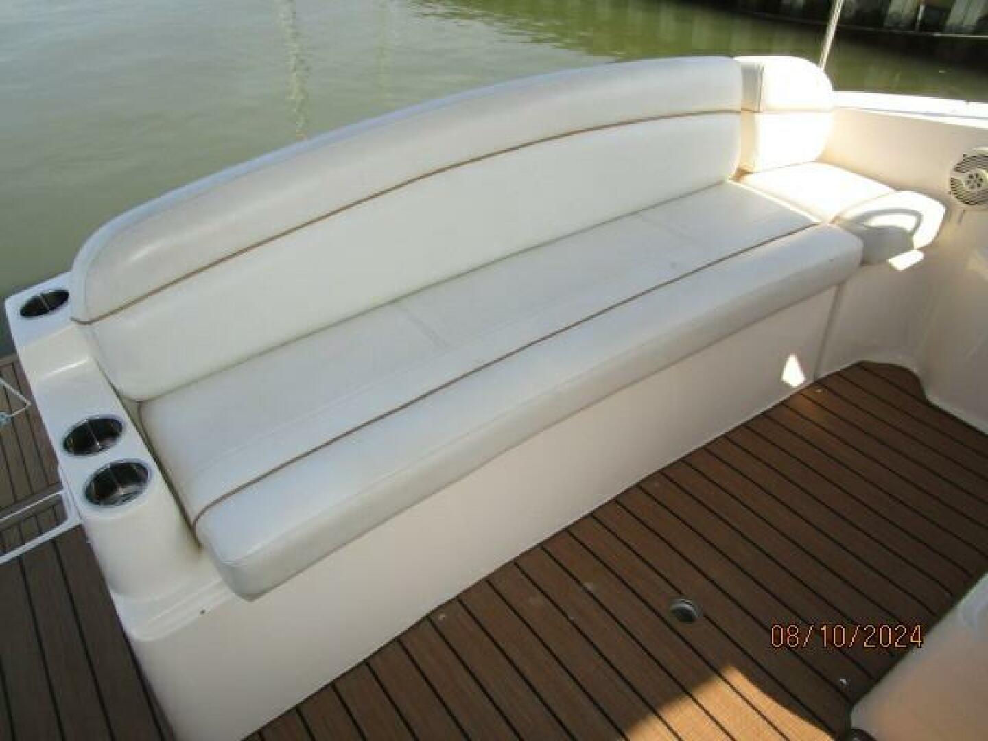 Slide: The Image of 34' Rinker aftdeck seating - 4574993