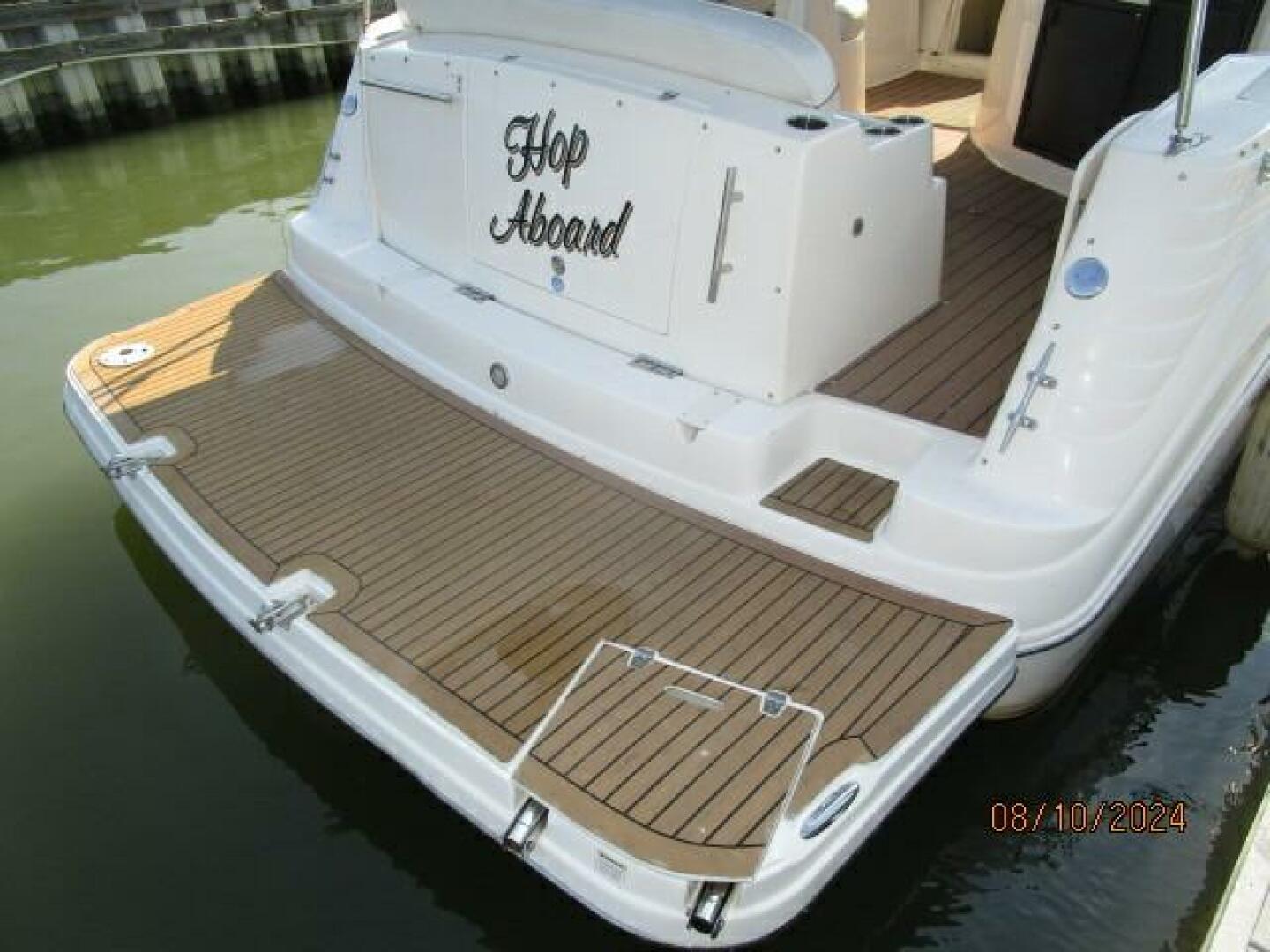 Slide: The Image of 34' Rinker swimplatform - 4575025