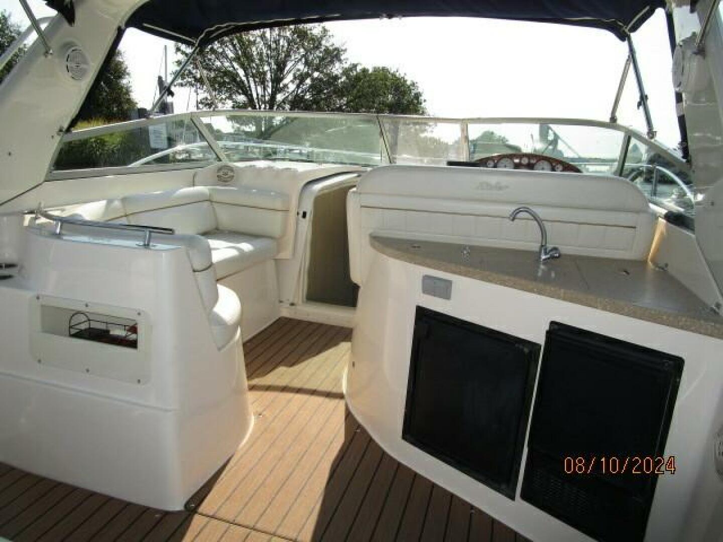 Slide: The Image of 34' Rinker upper deck forward - 4575029