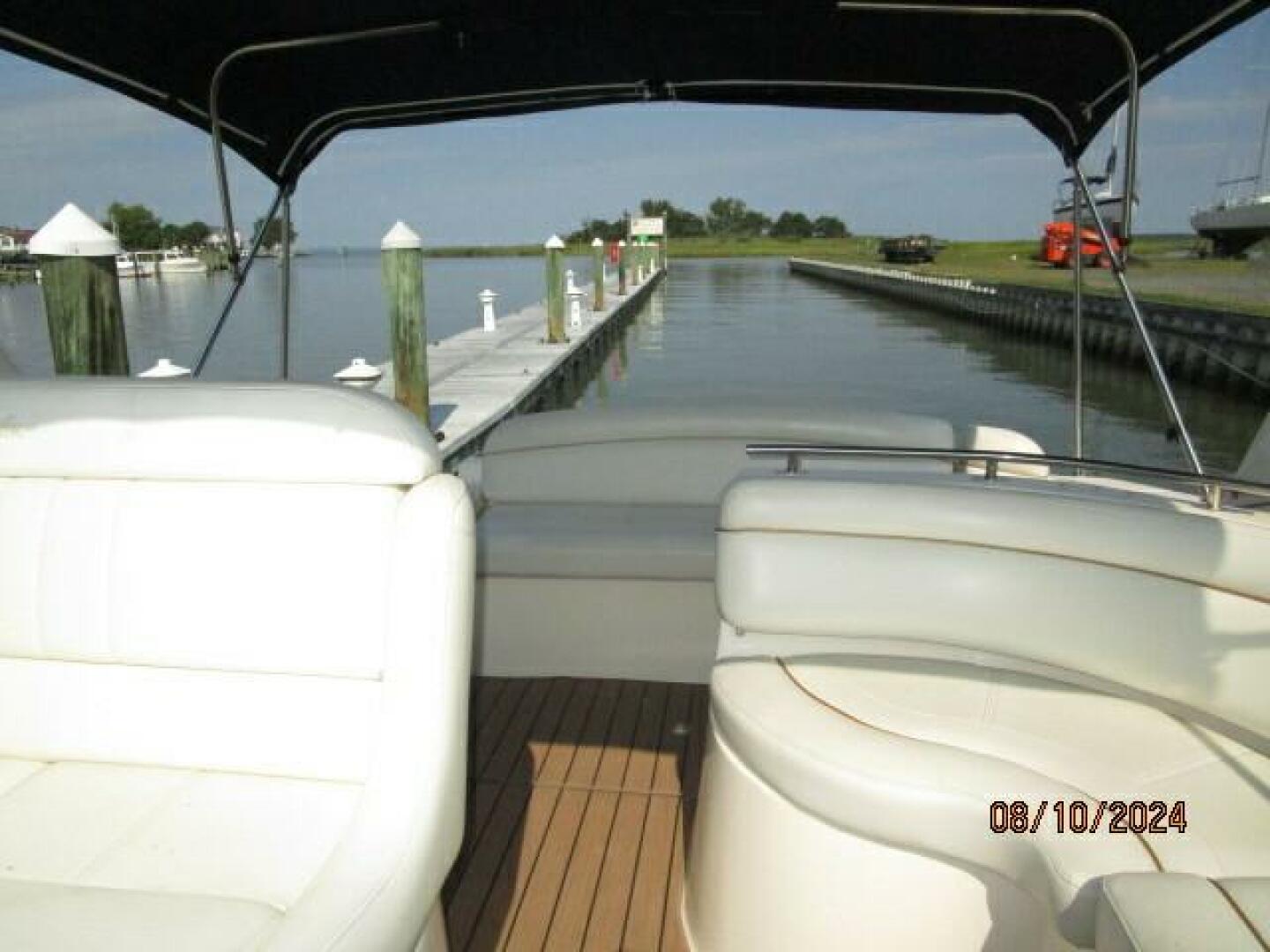 Slide: The Image of 34' Rinker upper deck aft - 4575028