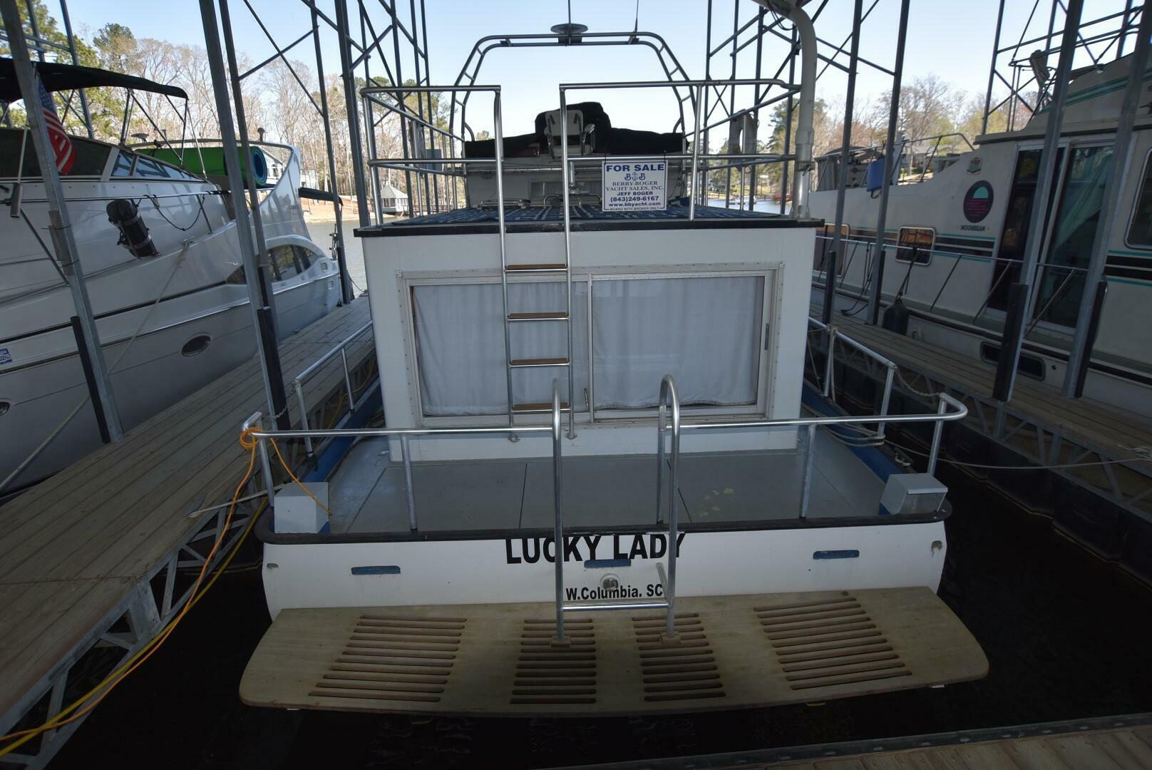Slide: The Image of River Queen 38 Houseboat 1972 - 5178152