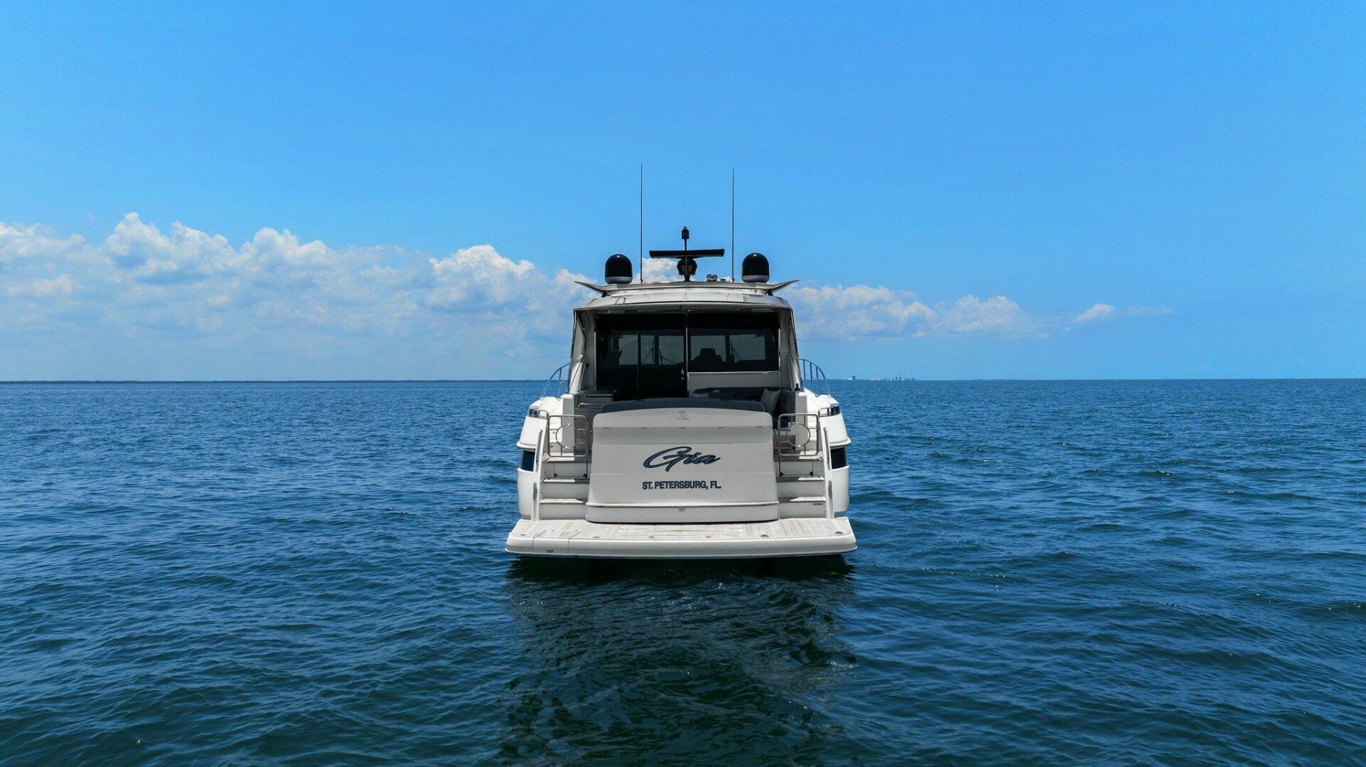 Slide: The Image of 2021 Riviera 5400 Sport Yacht- Transom - 5322647