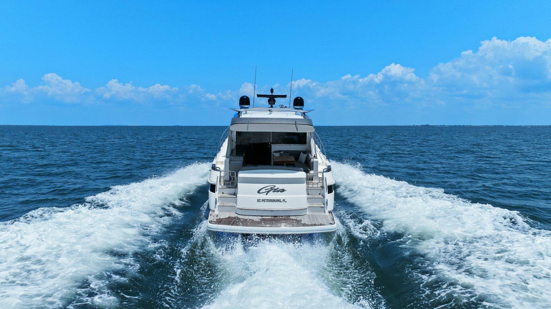 Slide: The Image of 2021 Riviera 5400 Sport Yacht- Transom - 5322669