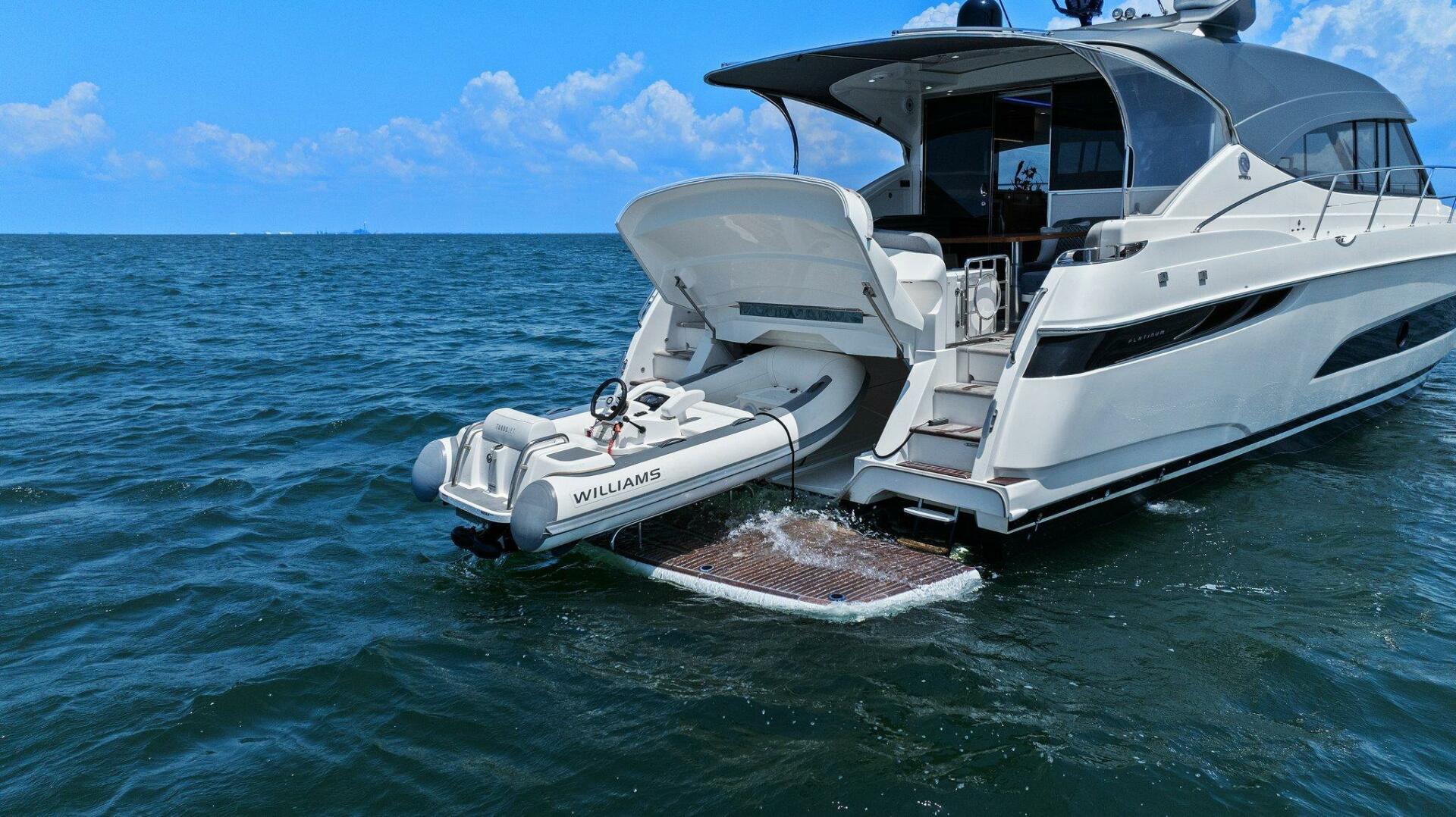 Slide: The Image of 2021 Riviera 5400 Sport Yacht- Transom - 5322681