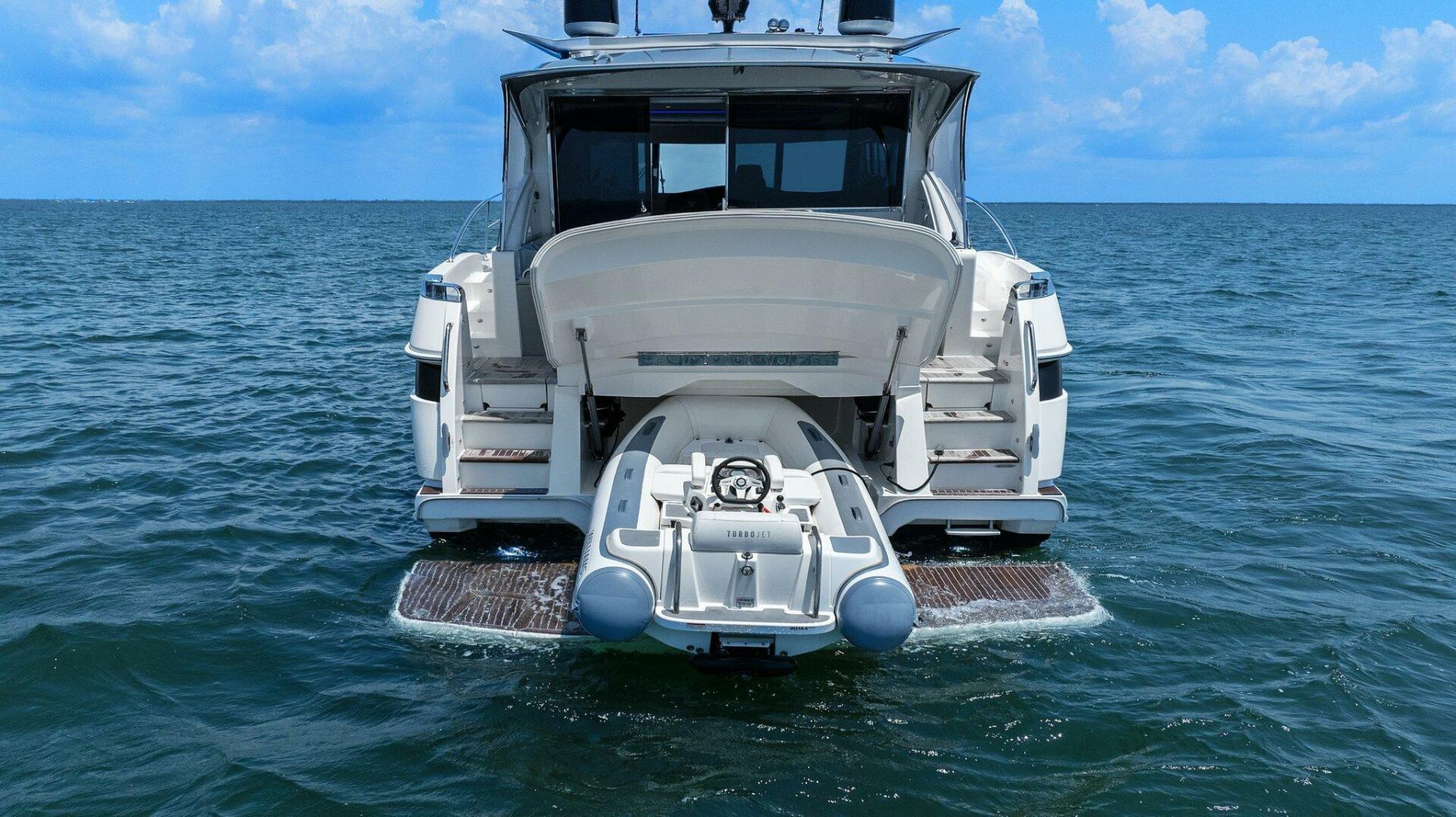 Slide: The Image of 2021 Riviera 5400 Sport Yacht- Transom - 5322682