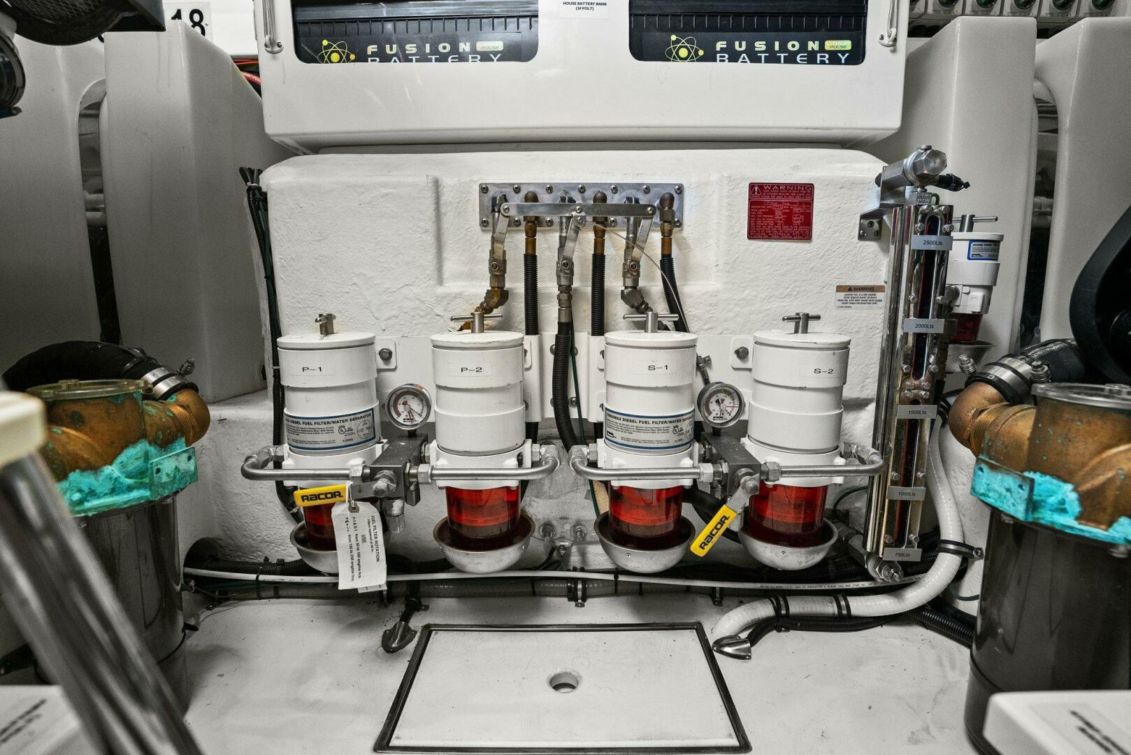 Slide: The Image of 2021 Riviera 5400 Sport Yacht- Engine Room - 5322686