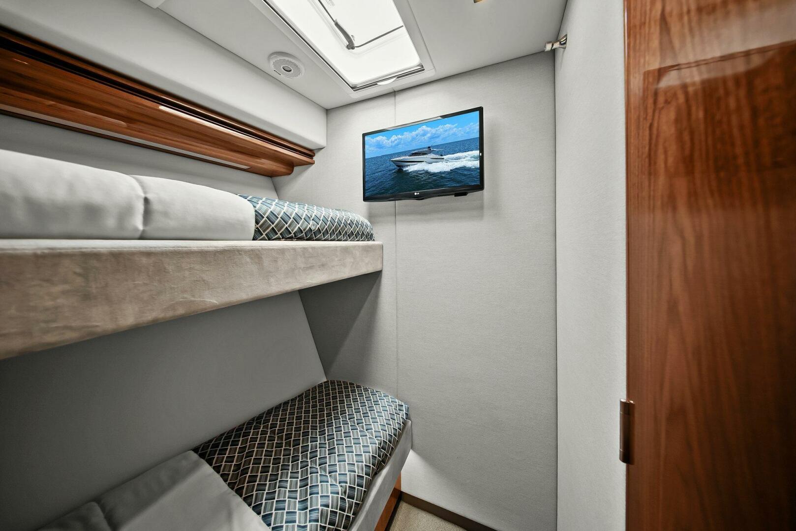Slide: The Image of 2021 Riviera 5400 Sport Yacht- Guest Stateroom - 5322704