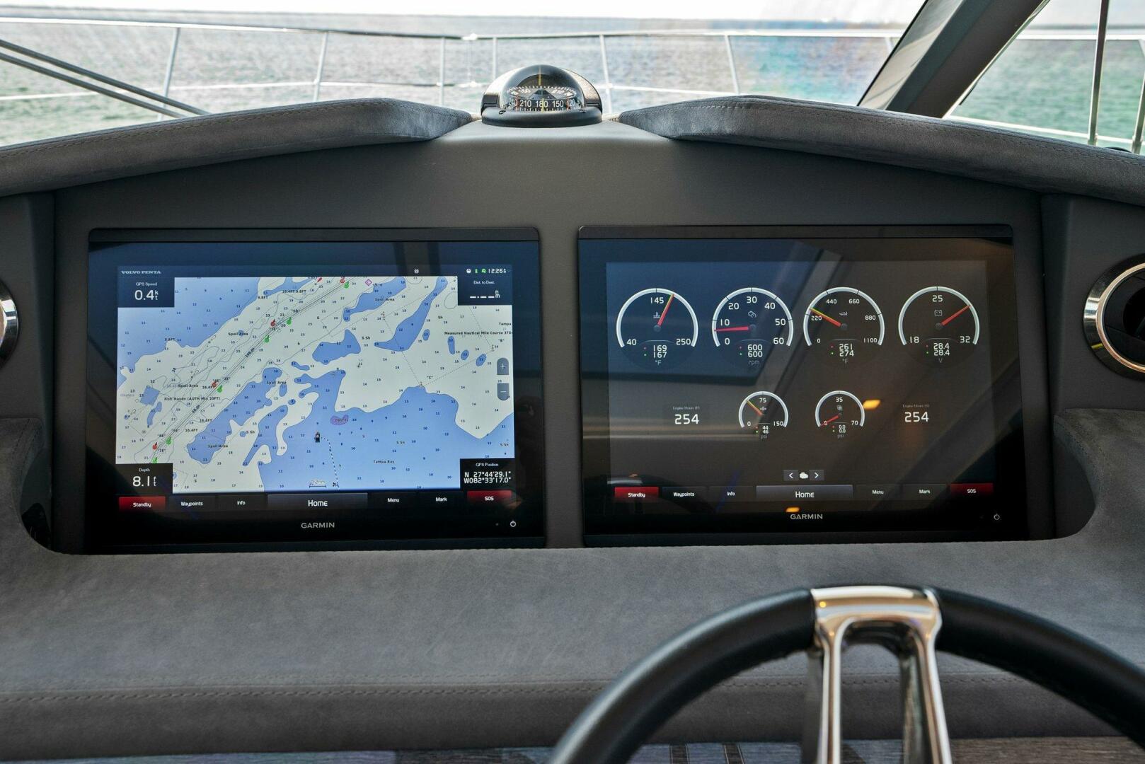 Slide: The Image of 2021 Riviera 5400 Sport Yacht- Helm - 5322721