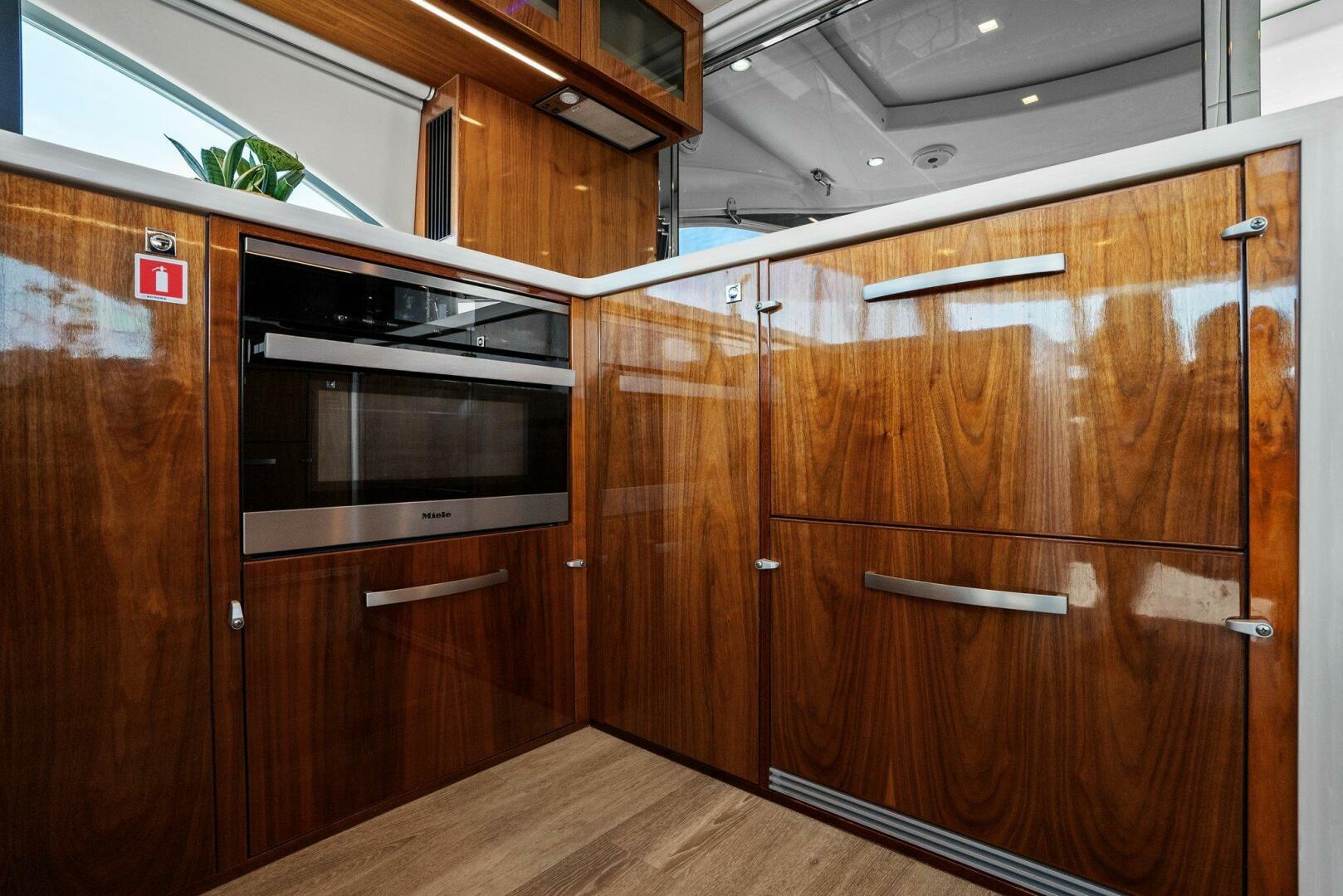 Slide: The Image of 2021 Riviera 5400 Sport Yacht- Galley - 5322731