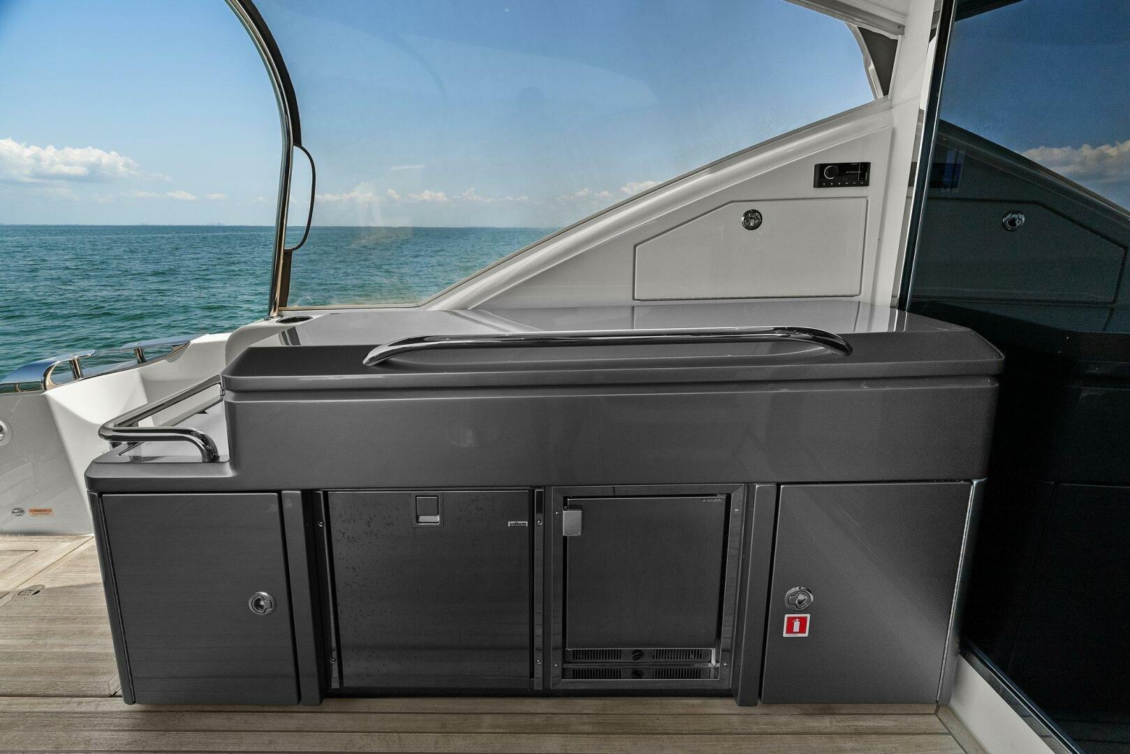 Slide: The Image of 2021 Riviera 5400 Sport Yacht- Grilling Station - 5322742