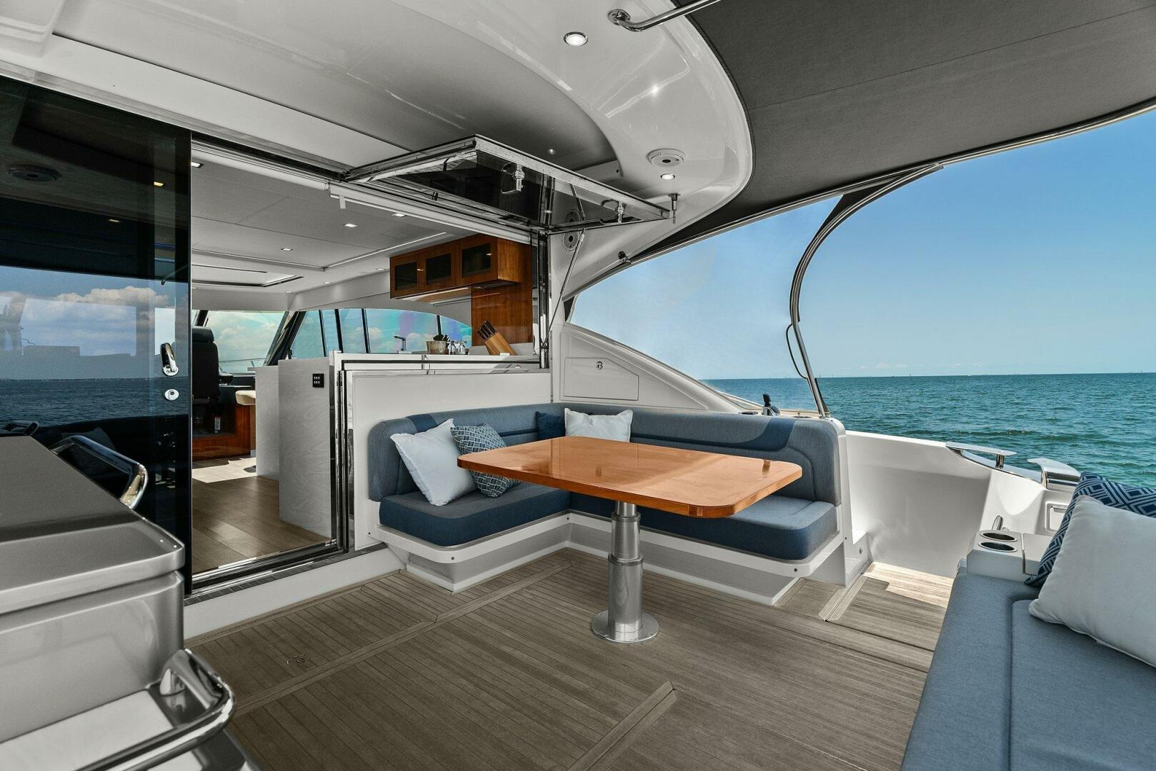 Slide: The Image of 2021 Riviera 5400 Sport Yacht- Cockpit - 5322744