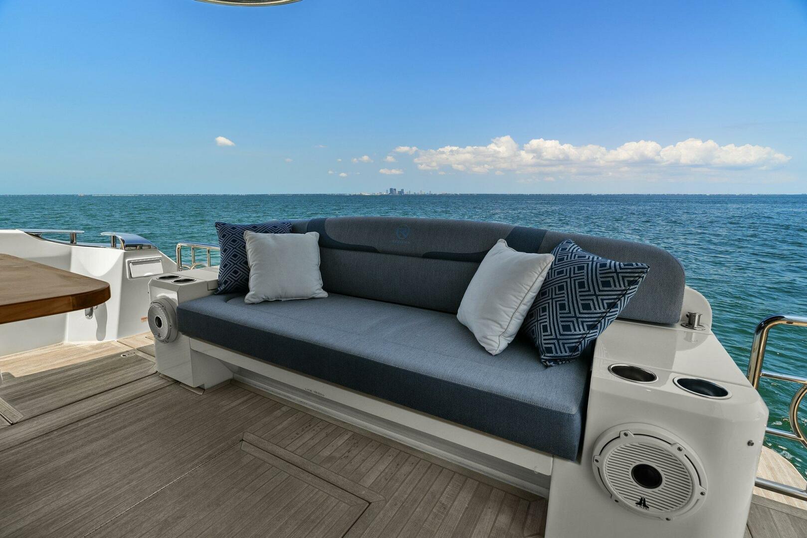 Slide: The Image of 2021 Riviera 5400 Sport Yacht- Cockpit - 5322745